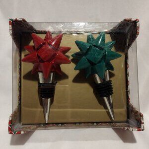 Wild Eye Designs || Wine Bottle Stopper Set